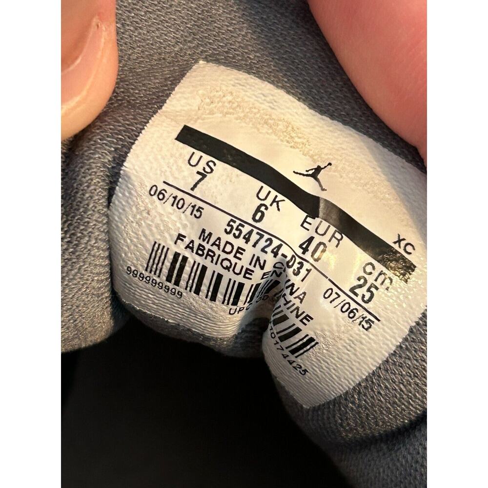 Nike‎ Air Jordan 1 Mid Cool Grey Men's Basketball Shoes-554724-031 (Size 7) - Picture 8 of 10